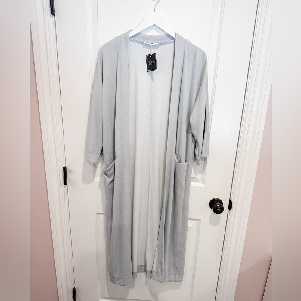 Long Grey Cardigan